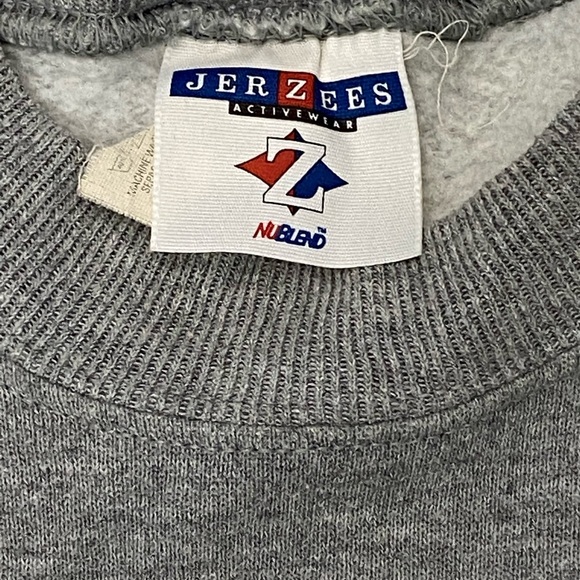 Vintage 1998 Vintage Grey Post-Secondary SportsCrewneck - Picture 3 of 5